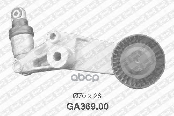 Ролик натяжной поликлинового ремня TOYOTA: MR2, Avensis, Corolla, RAV4, Corolla Verso, Celica SNR арт. GA369.00