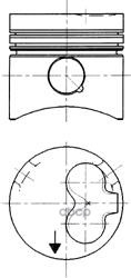 Поршень ДВС VW LT28-50 2.4TD =76.5 1.75x2x3 +1.0 83> KOLBENSCHMIDT арт. 90732620