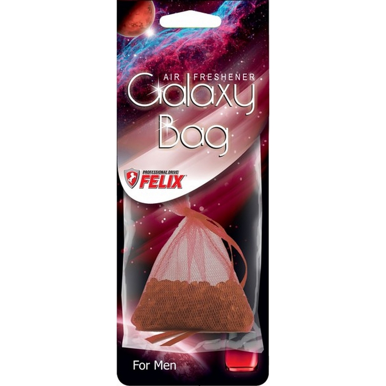 Ароматизатор подвесной Для мужчин FELIX Galaxy bag мешочек с гранулами FELIX 411040141