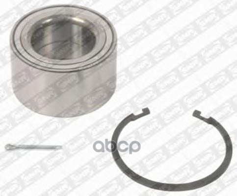 Подшипник ступичный передн NISSAN: ALMERA TINO 08/00-05/02, X-TRAIL 08/01-10/03, MAXIMA (QX) 00-, PRIMERA (P12) 02- SNR арт. R168.62
