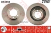 Диск тормозной передн TOYOTA: LAND CRUISER 03- TRW арт. DF4494