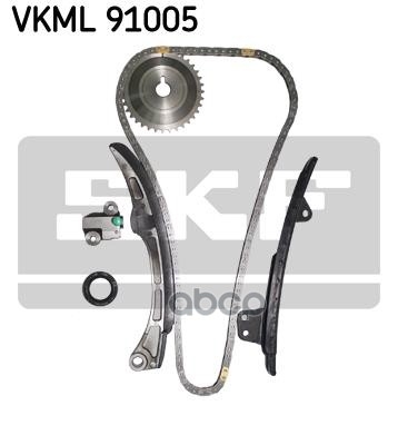 Комплект цепи ГРМ TOYOTA: YARIS VERSO 1.3 99-05 Skf арт. VKML91005