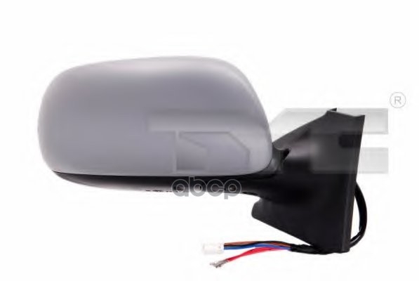 Зеркало наружное в сборе прав, электр, с подогр, выпукл, грунт TOYOTA: YARIS - 06-08 PATRON арт. PMG3917M04
