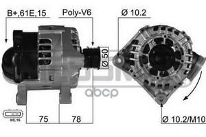 Генератор BMW E46/E39/E53 2.0-3.0 Era арт. 210464