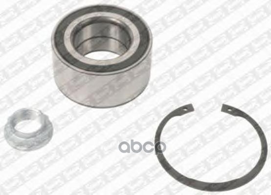 Подшипник ступичный передн BMW: X5 E53 00-, X3 E83 04- SNR арт. R150.33