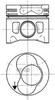 Поршень ДВС Audi. VW 1.9TDi 1Z/AFN =79.5 1.75x2x3 +0.50 1/2cyl 95> KOLBENSCHMIDT арт. 94427720