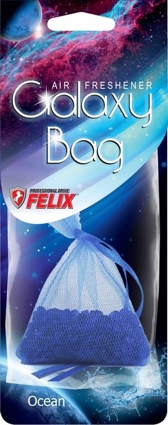 Ароматизатор подвесной Океан FELIX Galaxy bag мешочек с гранулами FELIX 411040139