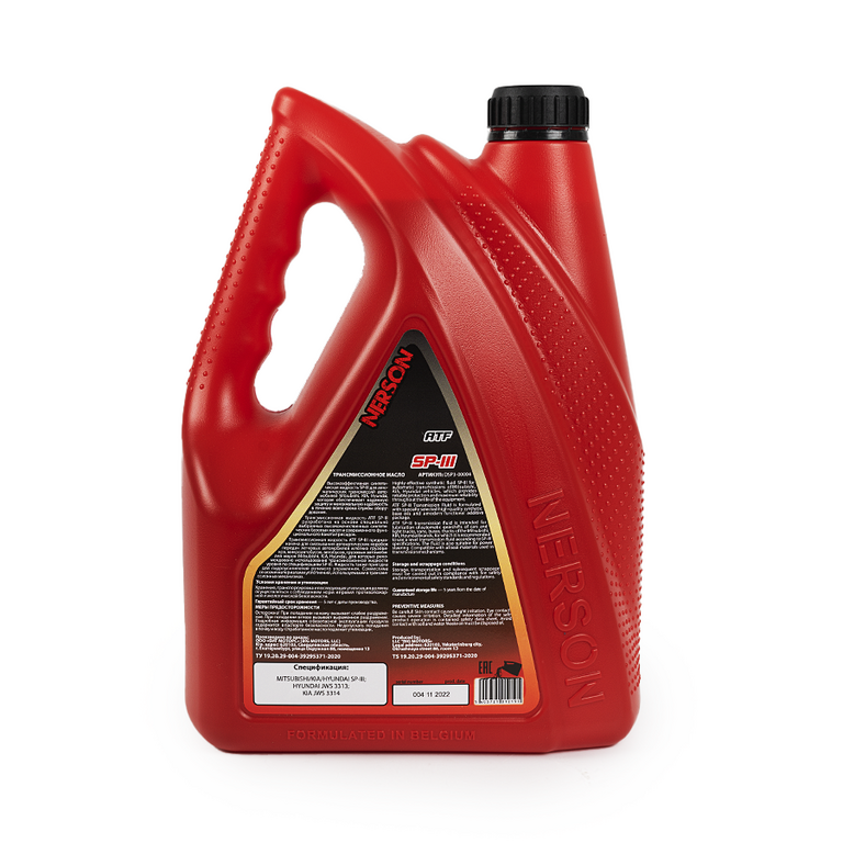 Трансмиссионное масло NERSON OIL ATF SP-III 4л