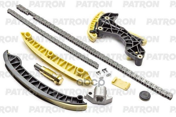 Комплект цепи ГРМ (Цепь-2, Нат-3, Усп-3) MERCEDES: C (W203/204) 1.8 Kompressor M271 02-09 PATRON арт. PTCK115