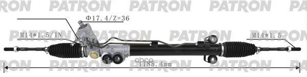 Рейка рулевая INFINITI FX35 S50 INFINITI QX70 S50 04-08 PATRON арт. PSG3065