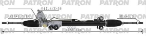 Рейка рулевая INFINITI FX35 S50 INFINITI QX70 S50 04-08 PATRON арт. PSG3065