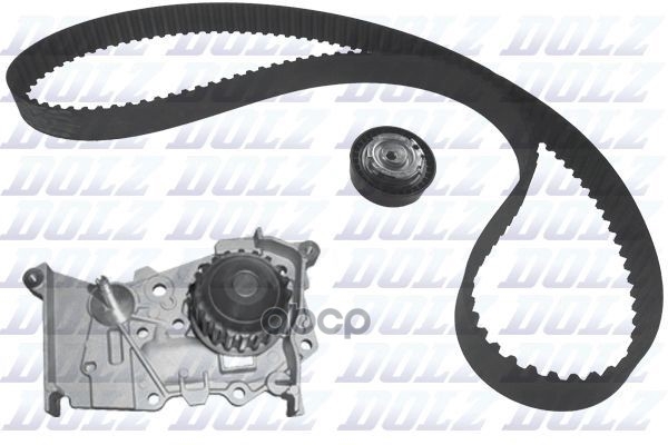 Комплект ГРМ с водяным насосом R236 RENAULT Logan/Sandero  LADA Largus 1.4/1.6 09- Dolz арт. KD085