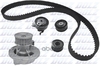 Комплект ГРМ с водяным насосом O160 OPEL Astra/Vectra 1.4-1.8 98- Dolz арт. KD069
