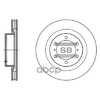 Диск тормозной передний Серия:HI-Q Диаметр:337мм. TOYOTA LAND CRUISER PRADO (J15) Sangsin brake арт. SD4090