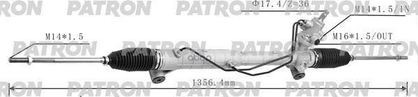 Рейка рулевая SUZUKI GRAND VITARA II 05- PATRON арт. PSG3113