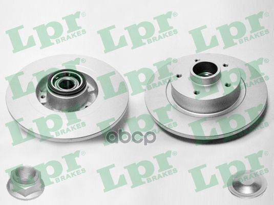 Диск тормозной с подшипником Lpr арт. R1049PCA