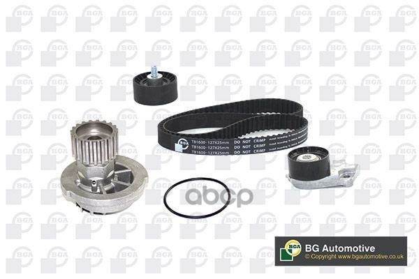 Комплект ГРМ с водяным насосом DAEWOO  CHEVROLET 1.2i-1.6i 95- Bga арт. TB1600CPK