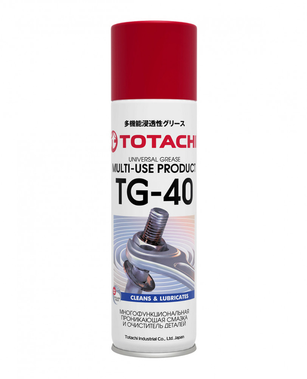 Универсальная проникающая смазка TOTACHI MULTI-USE PRODUCT TG-40 0,65л