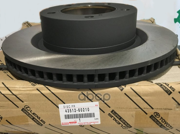 Диск тормозной передний TOYOTA арт. 4351260210
