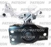 Опора двигателя NISSAN QASHQAI (J10E) 12.2006 - 12.2013 PATRON арт. PSE30224