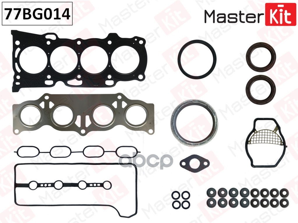 Полный комплект прокладок ДВС Toyota Toyota RAV 4,Avensis 1AZ-FE 00- MasterKit арт. 77BG014