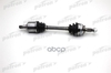 Полуось правая 28x592x55.6x25 ABS: 60T LAND ROVER FREELANDER (LN) 2.0 TD4 4X4 1998/02-2007/03 PATRON арт. PDS0352