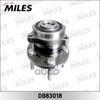 Ступица с подшипником HYUNDAI SANTA FE I-II/IX55/KIA SORENTO III 06-. Miles арт. DB83018