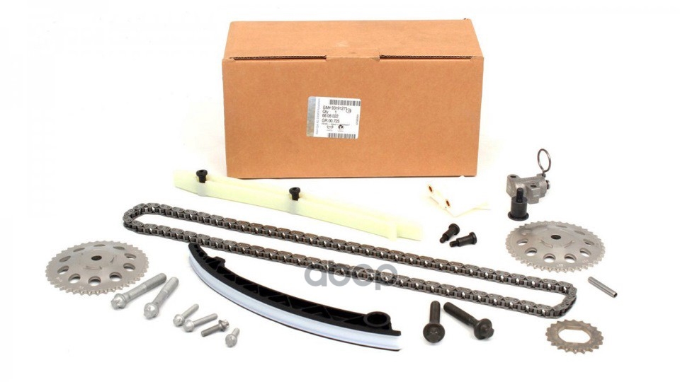 Комплект цепи ГРМ OPEL: AGILA A 2000-2008, ZAFIA A 1998-2010, ASTRA H 2004-2014,CORSA B 1993-2002, MERIVA A 2003-2011, TIGRA B 2004-2009 GENERAL MOTORS арт. 93191271