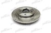 Диск тормозной зад. CITROEN Berlingo/C4 Picasso/C4 Grand Picasso / PEUGEOT Partner/308 SW 07- (+ подш + кольцо АБС) PATRON арт. PBD7019