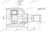 ШРУС внутренний 27x41x25 HYUNDAI SANTA FE (BB) 00-06 PATRON арт. PCV1160