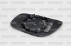Стекло зеркала прав с подогр, асферич MERCEDES-BENZ: E-CLASS (W211) - 06-09 PATRON арт. PMG2418G04