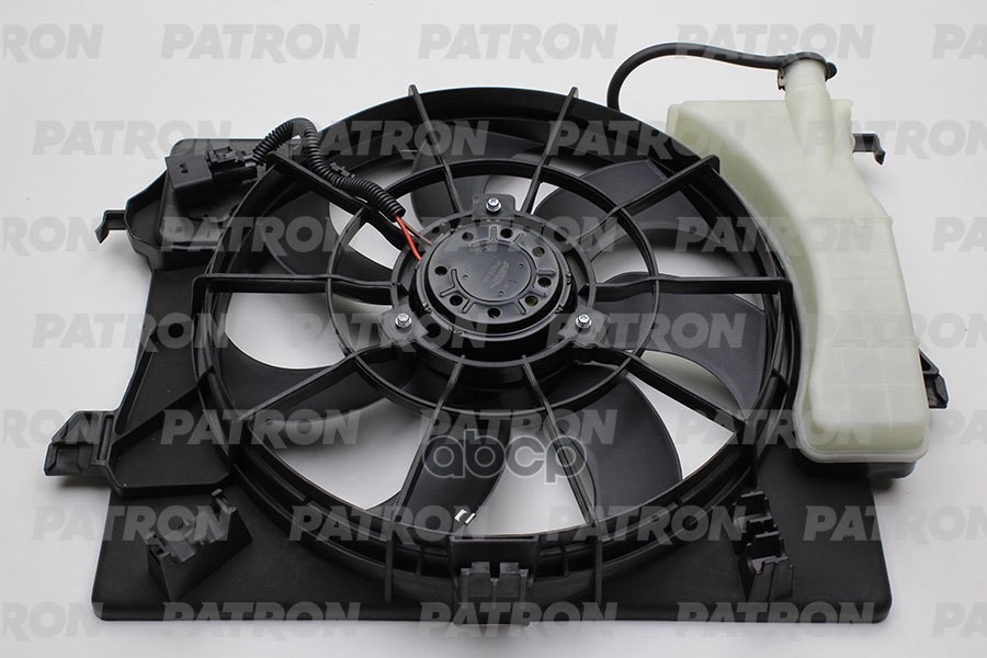 Вентилятор радиатора Kia Rio III (10-), Hyundai Solaris I (10-) A/C+ PATRON арт. PFN229