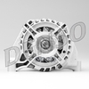 Генератор FIAT: BRAVO 1.4 07-, LINEA 1.4 07- Denso арт. DAN599