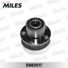 Ступица с подшипником передняя +ABS, FORD GALAXY II/S-MAX/LAND ROVER FREELANDER II 06-. Miles арт. DB83017