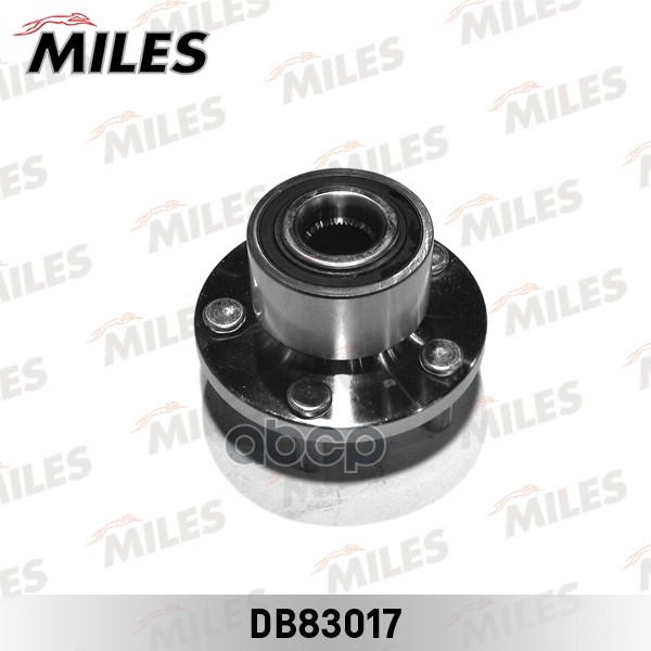 Ступица с подшипником передняя +ABS, FORD GALAXY II/S-MAX/LAND ROVER FREELANDER II 06-. Miles арт. DB83017