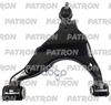 Рычаг подвески нижний правый TOYOTA: 4RUNNER 02-, LAND CRUISER PRADO II (J120) -09 (Произведено в Турции) PATRON арт. PS5354R