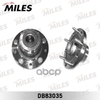 Ступица с подшипником задняя, FORD TRANSIT 06- 800/1300KG. Miles арт. DB83035