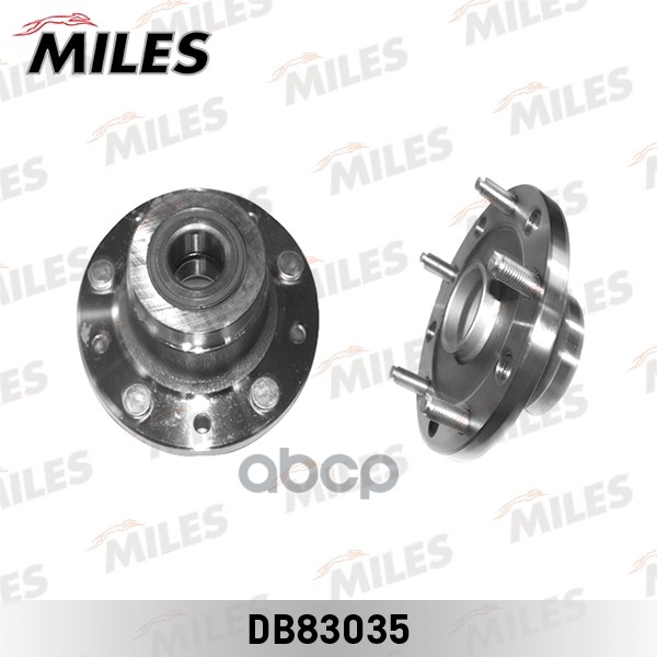 Ступица с подшипником задняя, FORD TRANSIT 06- 800/1300KG. Miles арт. DB83035