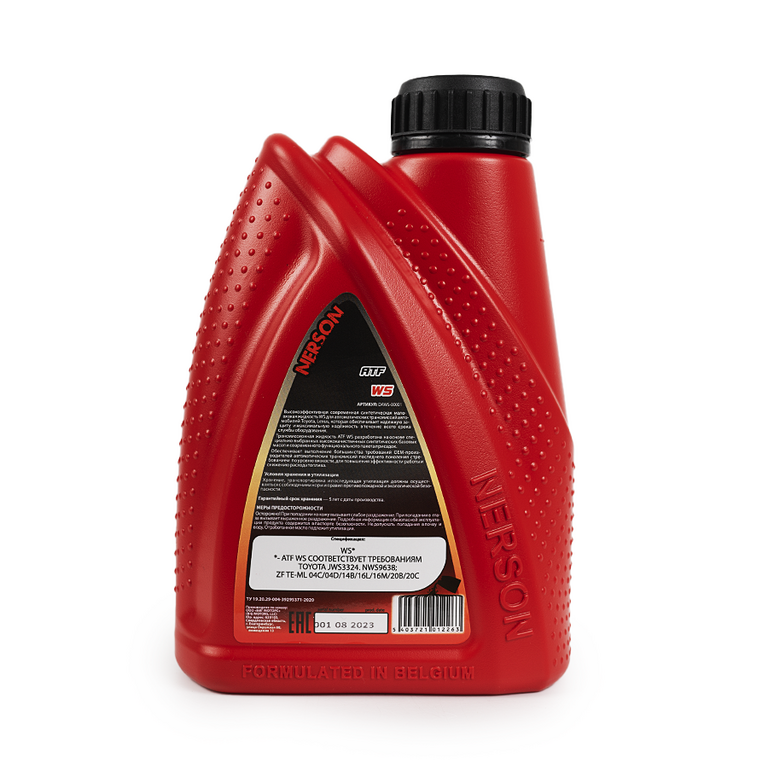 Трансмиссионное масло NERSON OIL DAWS00001 ATF WS 1л