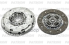 Комплект сцепления (2P) VW: AMAROK 2.0 TDI/2.0 BITDI/2.0 TSI 10- (с механизмом компенсации износа) PATRON арт. PCE0067