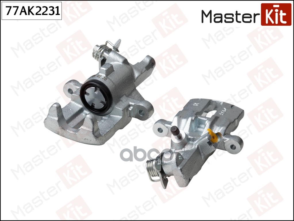Суппорт тормозной зад. прав. Nissan ALMERA II (N16) 2000 -, PRIMERA (P11) 1996 - 2001 MasterKit арт. 77AK2231