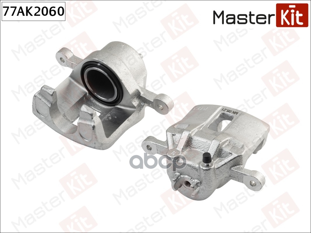 Тормозной суппорт перед. прав. Hyundai ACCENT (MC) 2005-2010, Kia RIO II (JB) 2005- MasterKit арт. 77AK2060