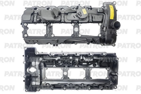 Крышка клапанная (Mot. N55 3.0) BMW: 5-серия (F10/F11) 09-16, X1 (E84) 09-15, X6 (E71) 08-14 PATRON арт. P17-0015