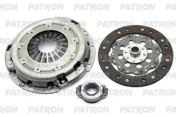 Комплект сцепления (3P) NISSAN: ALMERA II (N16) 2.2 dCi 00-, ALMERA TINO (V10) 2.2 dCi 00-, Primera 2.2dCi 03-, X-Trail 2.2Di 01- PATRON арт. PCE0106