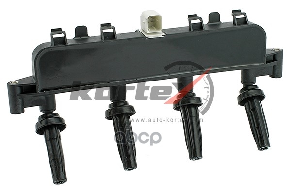 Катушка зажигания PEUGEOT/CITROEN 206 98-/307 01- 1.4I KFW С ОБР. СВЯЗЬЮ SC 2026 KORTEX арт. KIC124