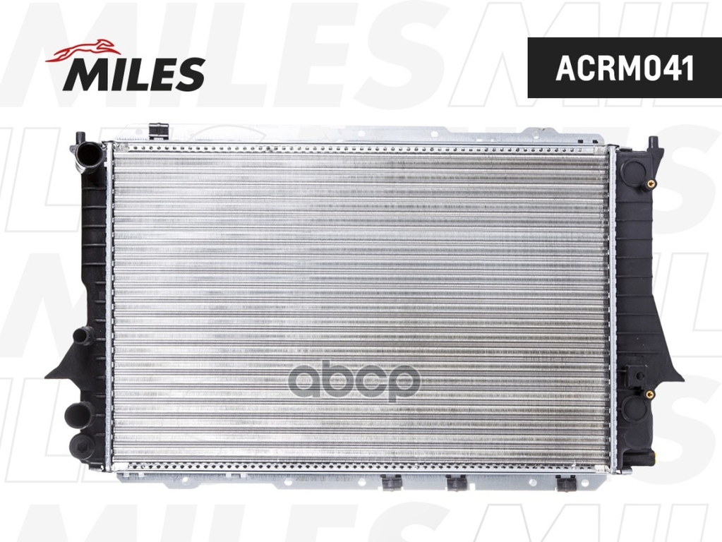 Радиатор AUDI A100 / A6 1.8-2.3/2.4/2.5D 91-98 Miles арт. ACRM041