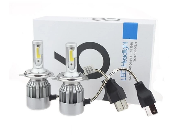 Лампа светодиодная H4 9V-32V 5000K BG-GROUP 4004C6H4