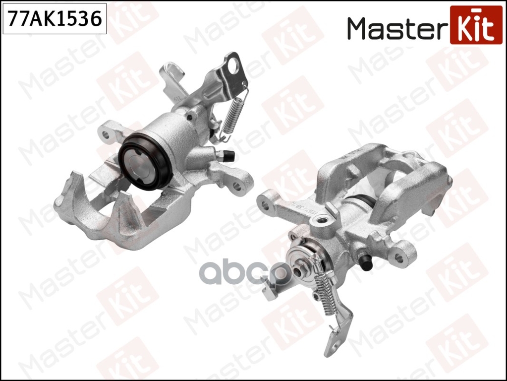 Тормозной суппорт зад. лев. Chevrolet CRUZE (J300) 2009 -, Opel ASTRA J (P10) 2009 - 2015 MasterKit арт. 77AK1536
