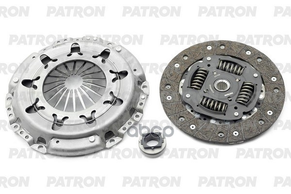 Комплект сцепления (3P) CITROEN: BERLINGO 2.0HDI 99-, C5 1.8i/2.0i/2.0HDI 01-, FIAT Ducato 2.0JTD 01-, PEUGEOT: 307 1.4HDI/2.0i/2.0HDI 02-, 406 1.8i/2.0i/2.0HDI 99- PATRON арт. PCE0003