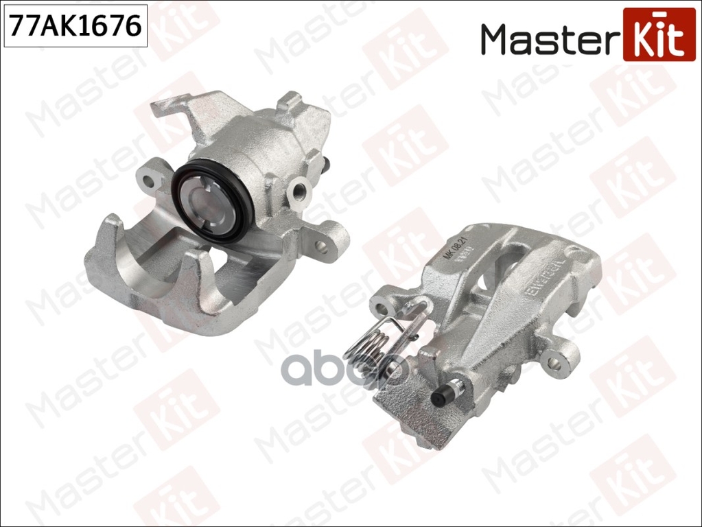 Тормозной суппорт зад. лев. Volkswagen GOLF II (19E,1G1) 1983-1992, GOLF III (1H1) 1991-199 MasterKit арт. 77AK1676